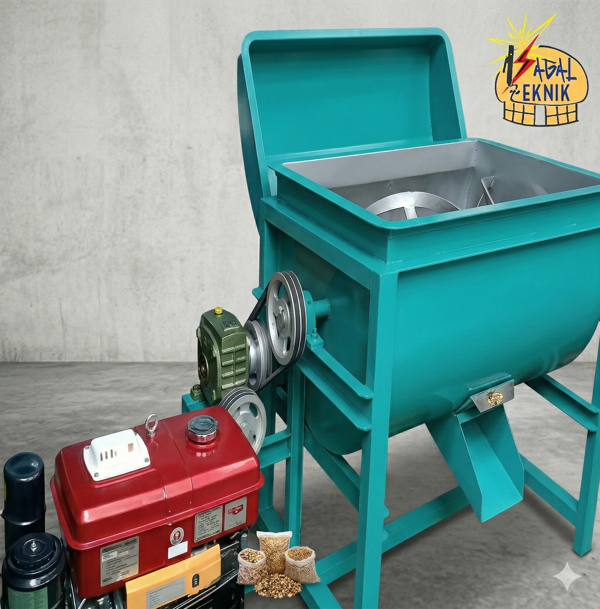 MESIN PENCAMPUR PAKAN/MIXER